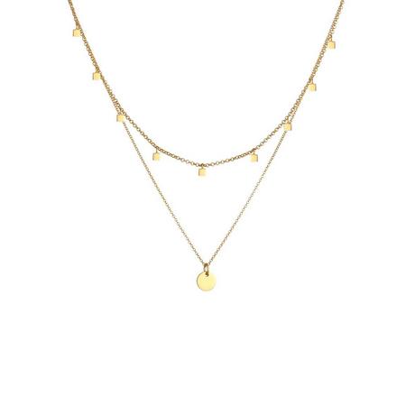 Elli  Collier Choker Plaquettes Couche 