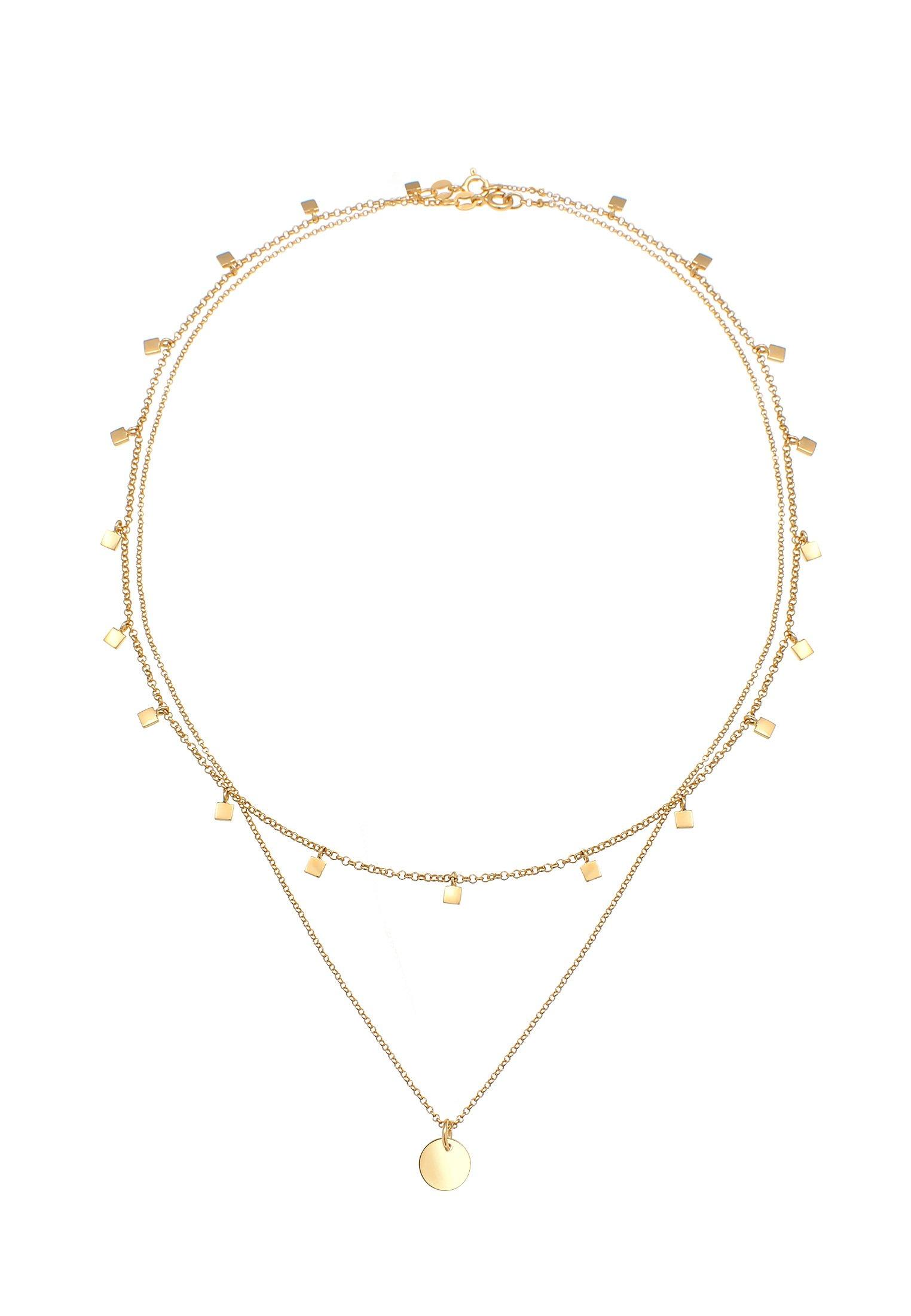 Elli  Collier Choker Plaquettes Couche 