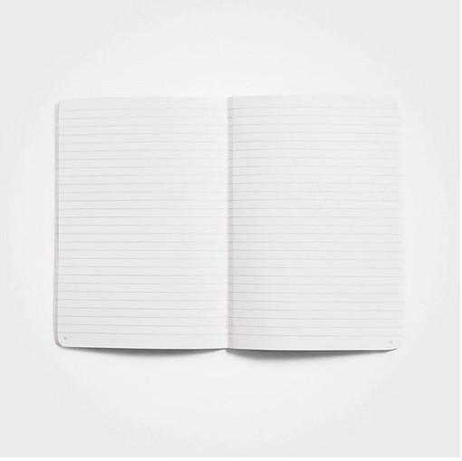 agood company Carnet de notes en papier de roche - A5, couverture souple, ligné  