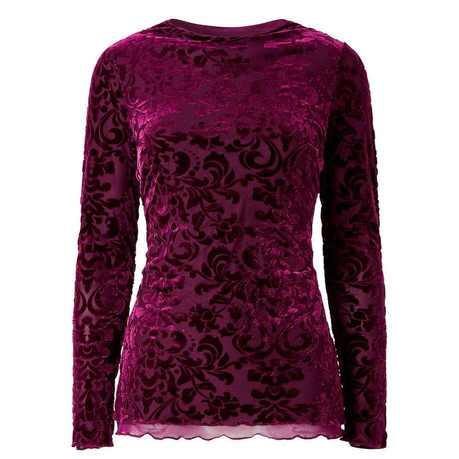 Joe Browns Devore Floral Top Collo Alto  