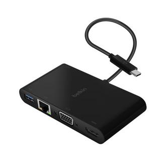 belkin  Hub USB-C vers USB/Ethernet/VGA/HDMI 4K 