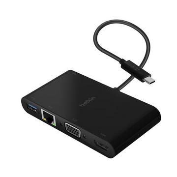 USB-C auf USB/ Ethernet / VGA / HDMI Hub