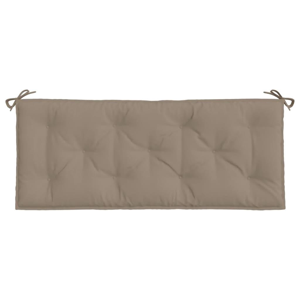 VidaXL Coussin de banc de jardin tissu  