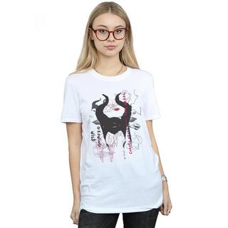 Disney  Tshirt MISTRESS OF EVIL GROWING WILD HORNS 