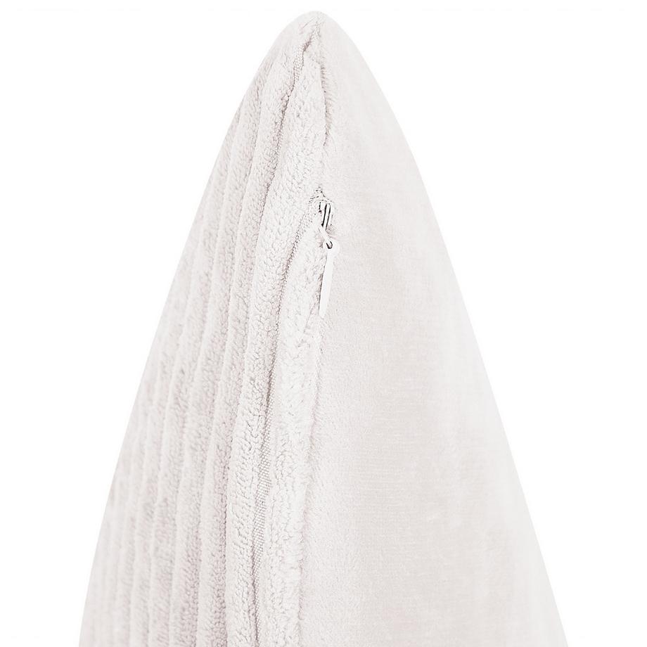 Beliani Dekokissen 2er Set aus Cord Minimalistisch MILLET  