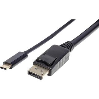 Manhattan  Manhattan USB 2.0 Adattatore [1x spina USB-C® - 1x Spina DisplayPort] USB-C auf DisplayPort-Kabel Stecker/Stecker 4K@60H 