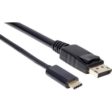 Manhattan USB 2.0 Adattatore [1x spina USB-C® - 1x Spina DisplayPort] USB-C auf DisplayPort-Kabel Stecker/Stecker 4K@60H
