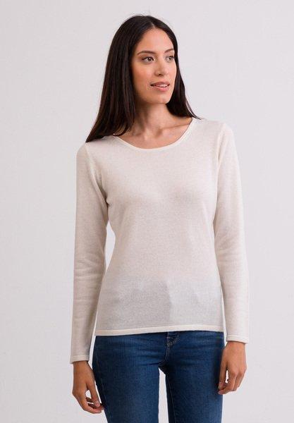 CASH-MERE.CH  Kaschmir Rundhals Pullover 