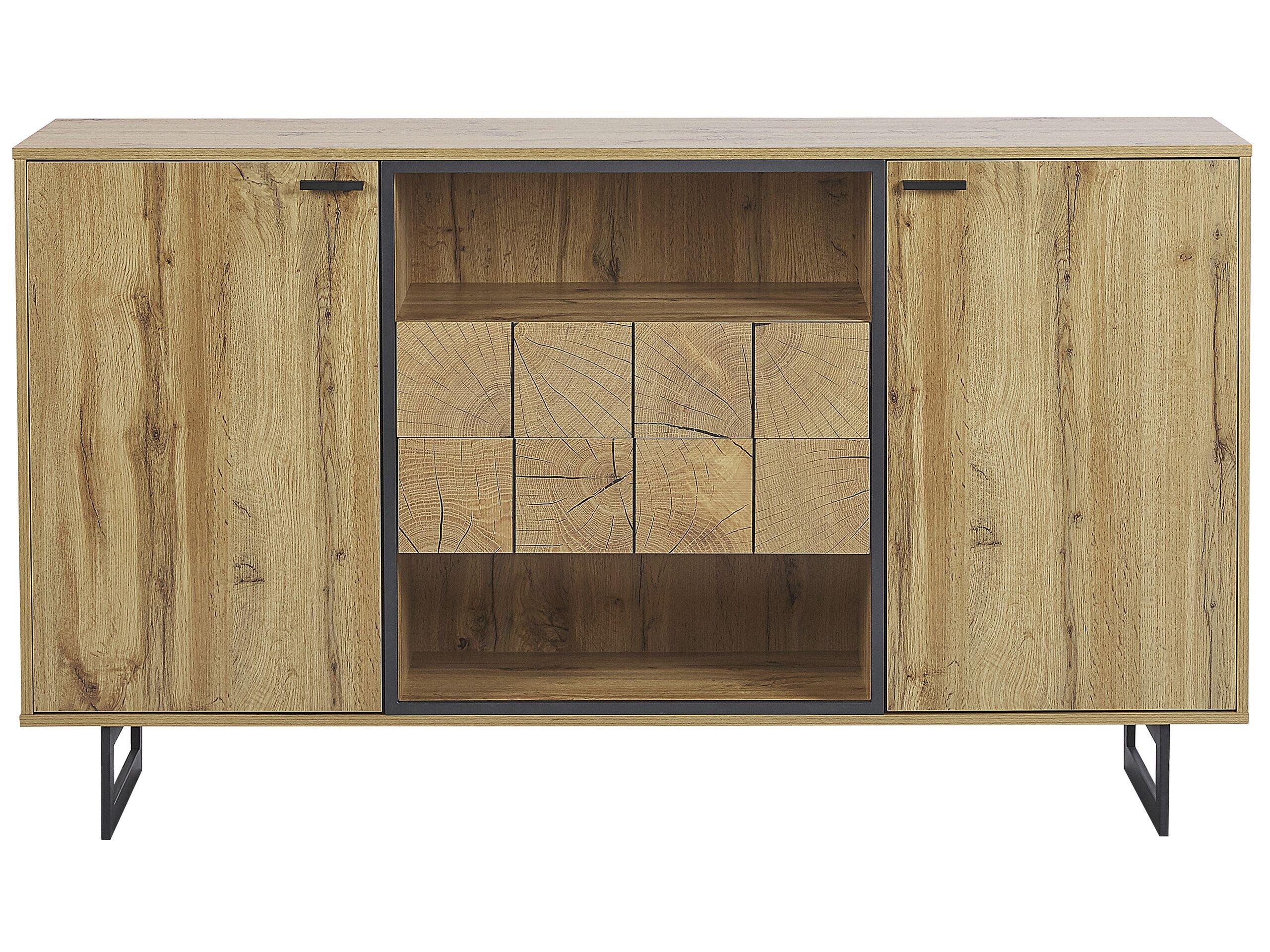 Beliani Sideboard aus Faserplatte Industriell BOISO  