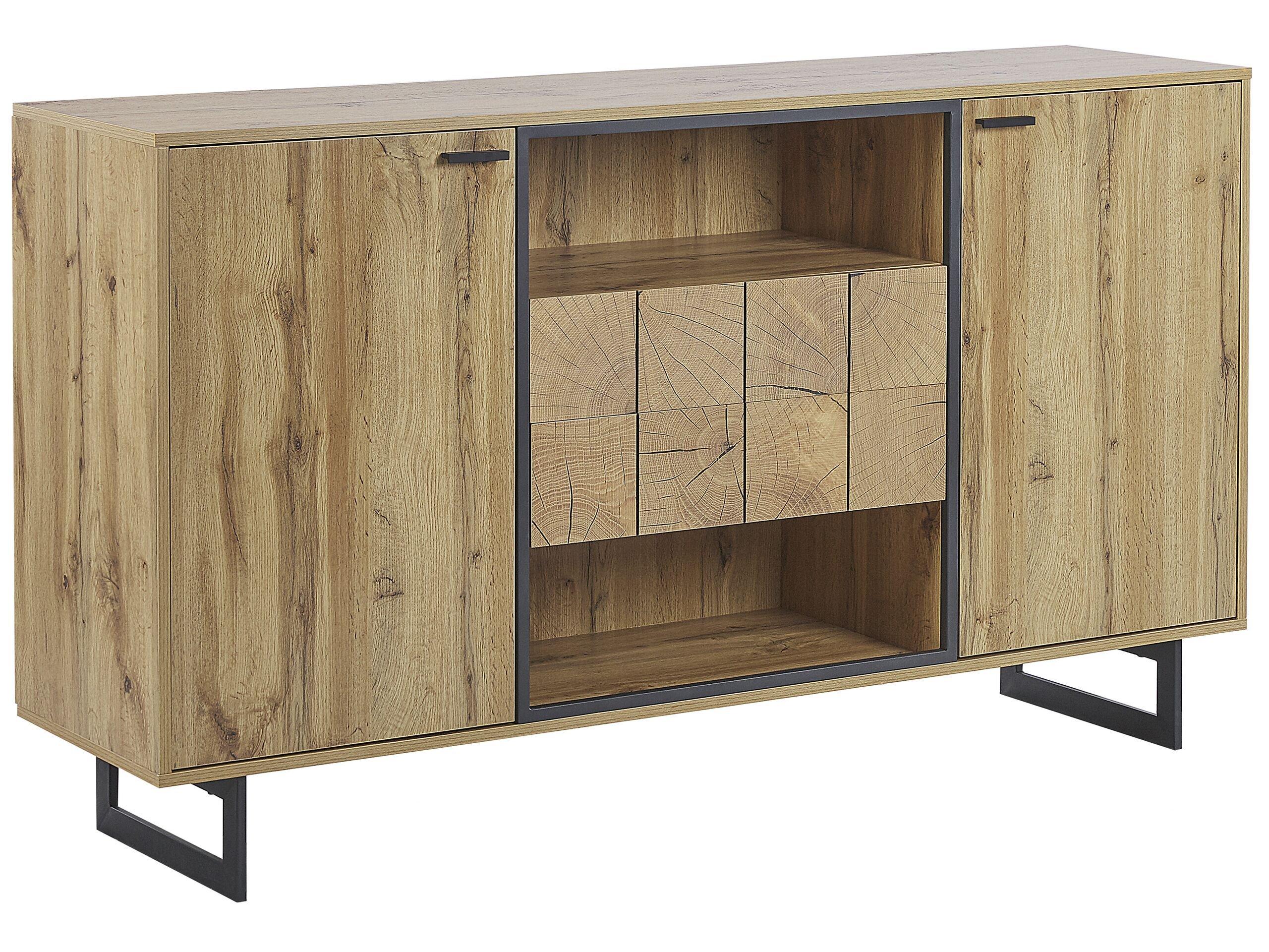 Beliani Sideboard aus Faserplatte Industriell BOISO  