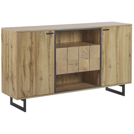 Beliani Sideboard aus Faserplatte Industriell BOISO  