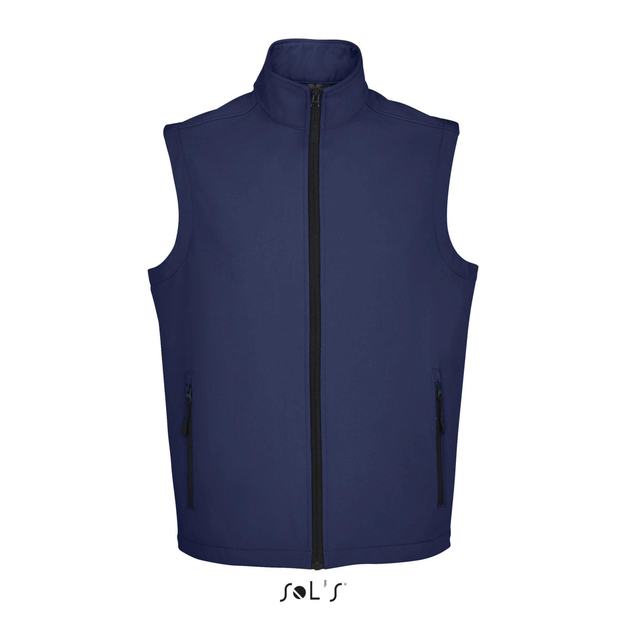 SOLS  gilet softshell s race bw 