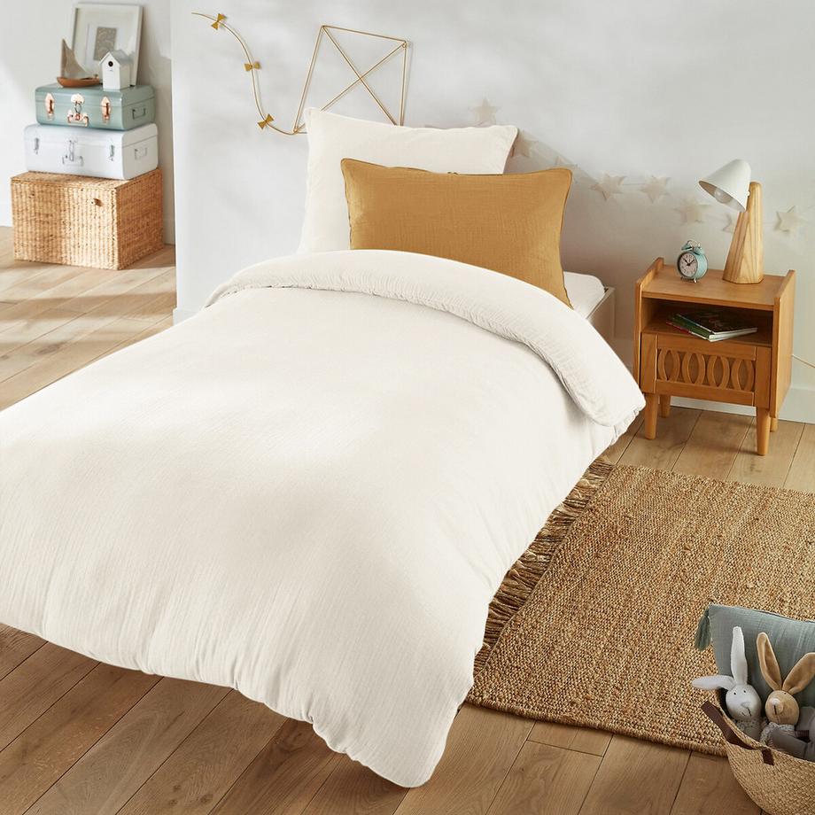 La Redoute Intérieurs Kumla Baumwoll-Musselin Fixleintuch für Kinder  