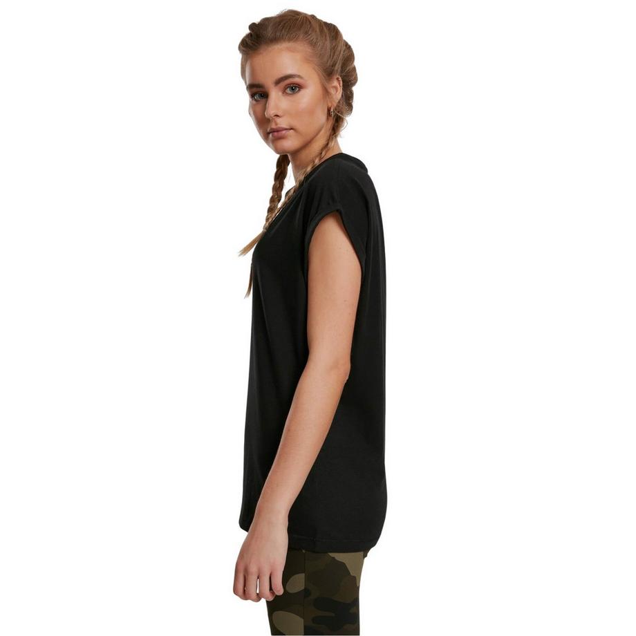 URBAN CLASSICS Damen Extended Shoulder T-Shirt 2er-Pack  