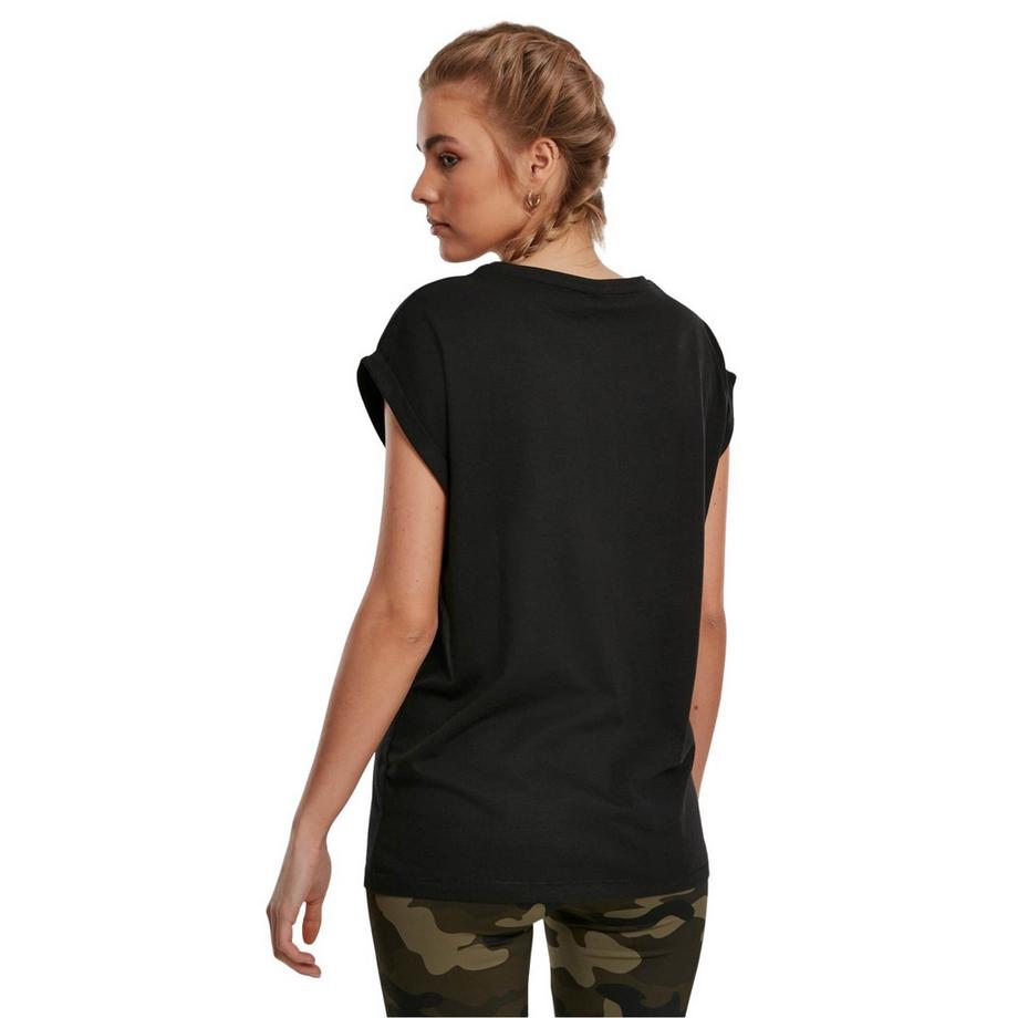 URBAN CLASSICS Damen Extended Shoulder T-Shirt 2er-Pack  