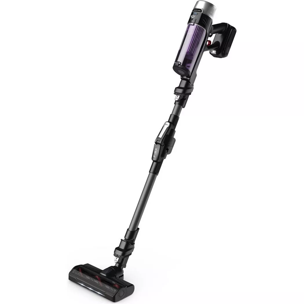 Rowenta – Akku-Hand- und Stielsauger X-Force Flex 9.60 Allergy, Lila, 24cm