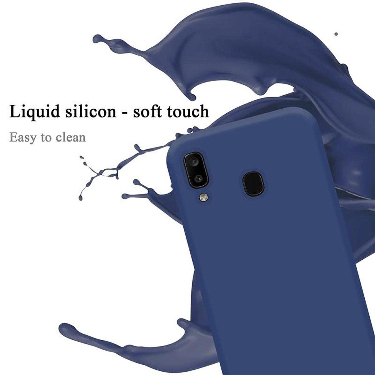 Cadorabo  Hülle für Samsung Galaxy A20 / A30 / M10s TPU Silikon Liquid 