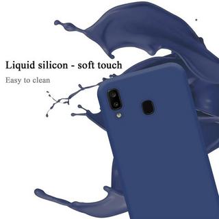 Cadorabo  Hülle für Samsung Galaxy A20 / A30 / M10s TPU Silikon Liquid 