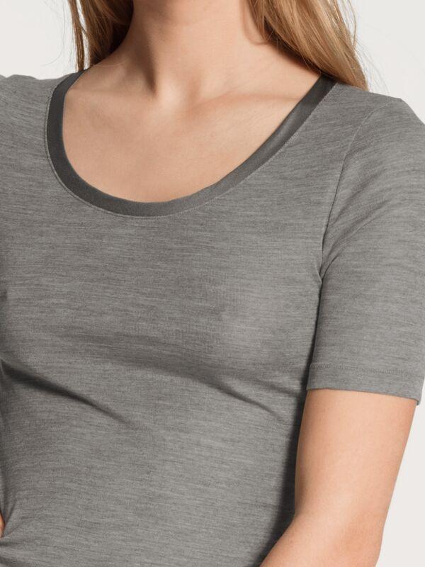 CALIDA Lana Seta T-Shirt Maniche Corte  
