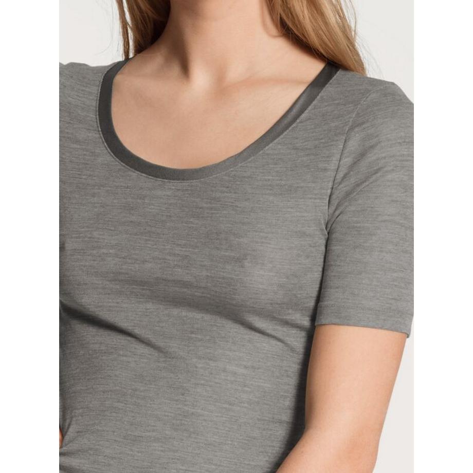 CALIDA Wolle Seide Kurzarm T-Shirt  
