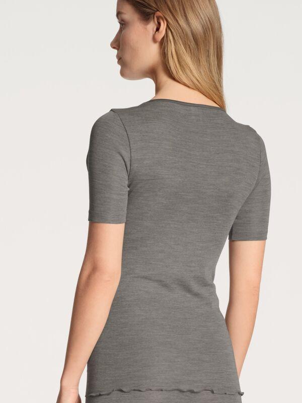 CALIDA Lana Seta T-Shirt Maniche Corte  