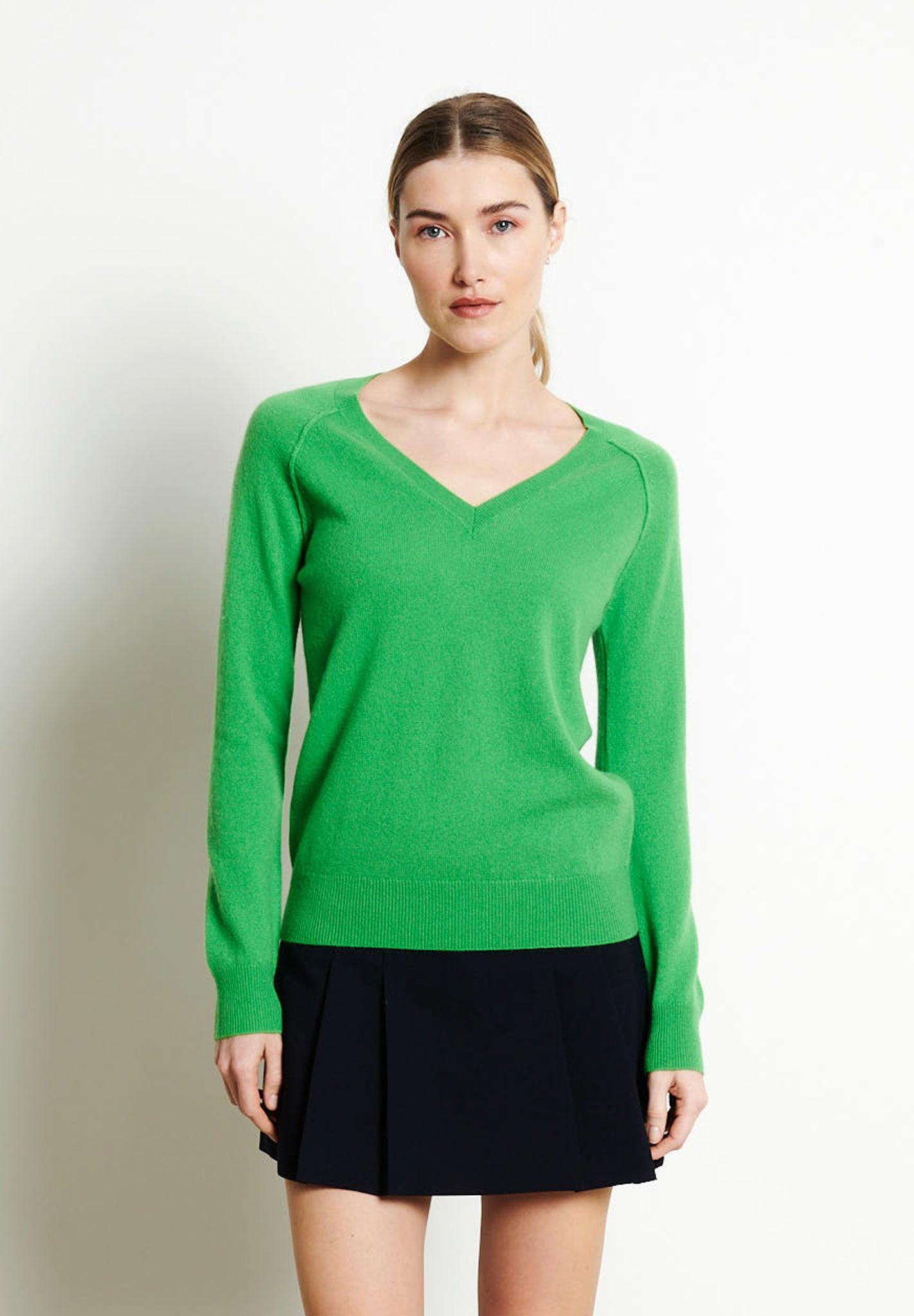 Studio Cashmere8  LILLY 6 Maglione con scollo a V - 100% cashmere 