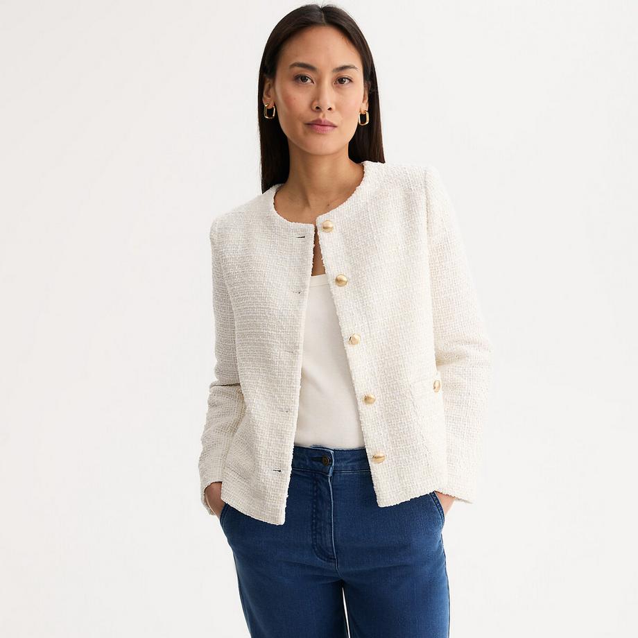 La Redoute Collections Giacca Corta in Tweed  