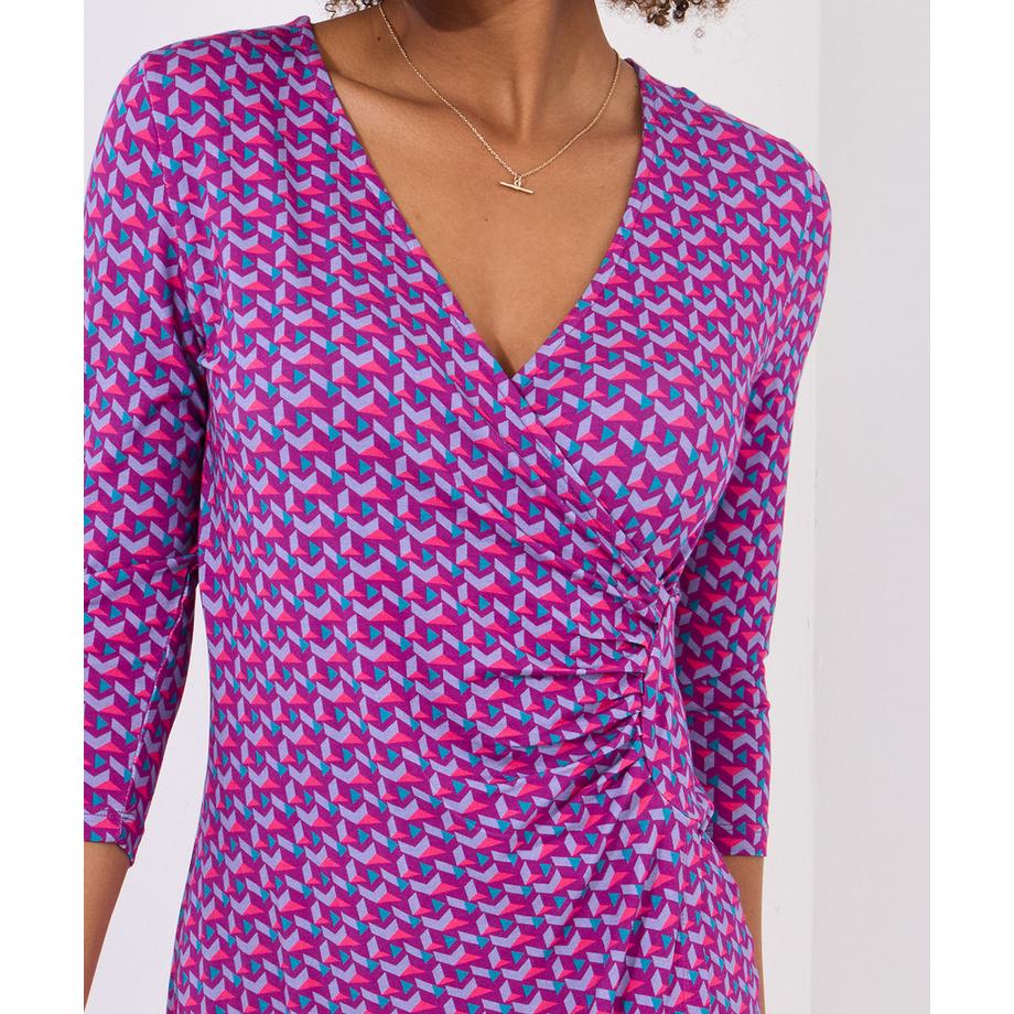 Joe Browns Abito Jersey Geometrico con Volant  