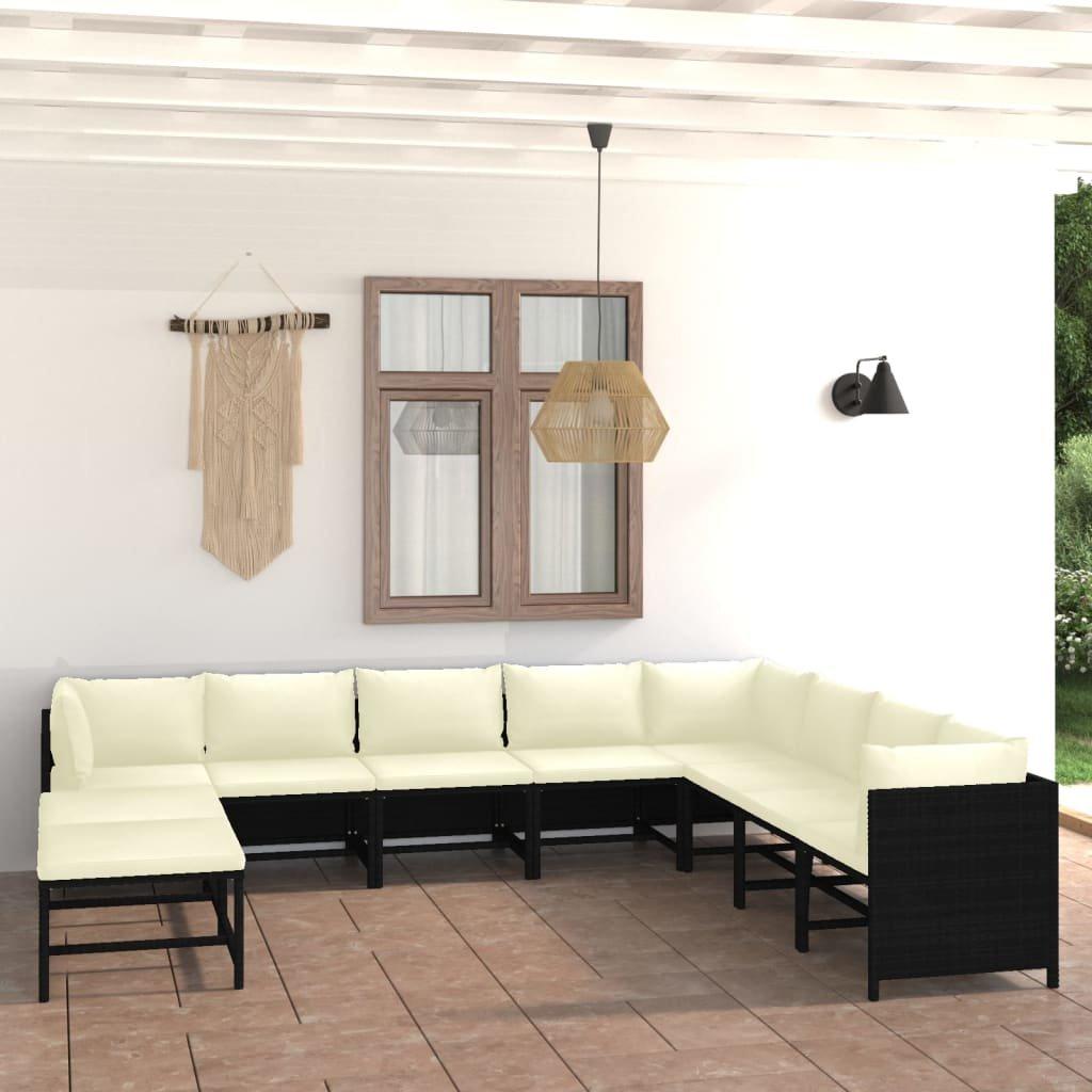 VidaXL Garten-lounge-set poly-rattan  