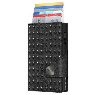 Tru Virtu CLICK & slide Punk Anthracite Portefeuille  