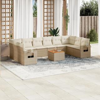 VidaXL Garten sofagarnitur poly-rattan  