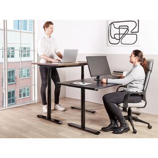 Beliani Scrivania elettrica regolabile in altezza en Pannello di fibre (LDF) Moderno DESTINAS  