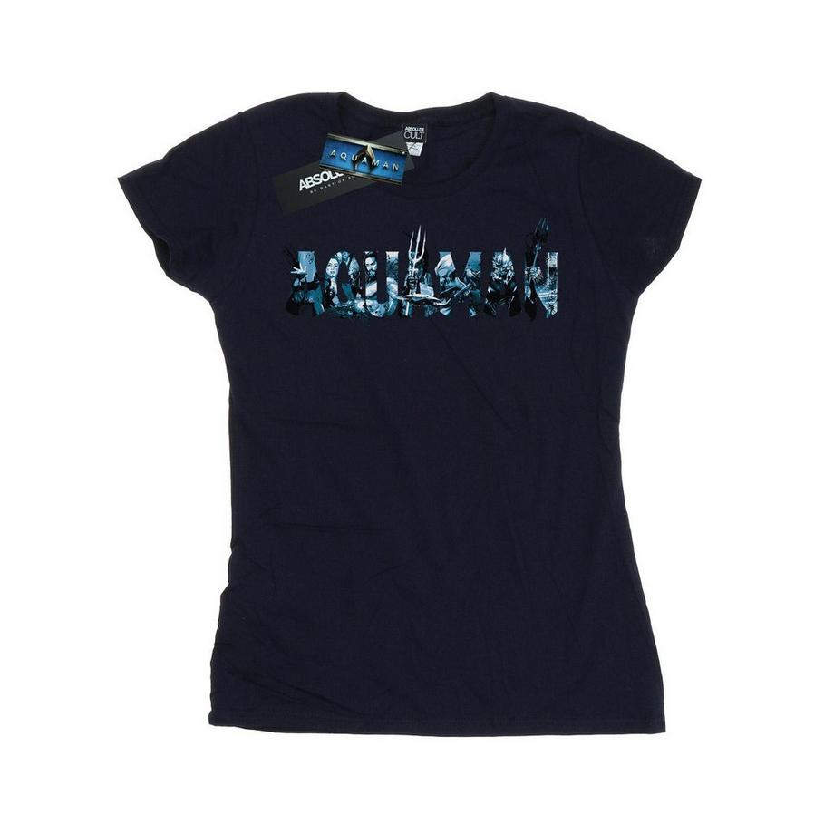 DC COMICS Aquaman Logo T-Shirt  