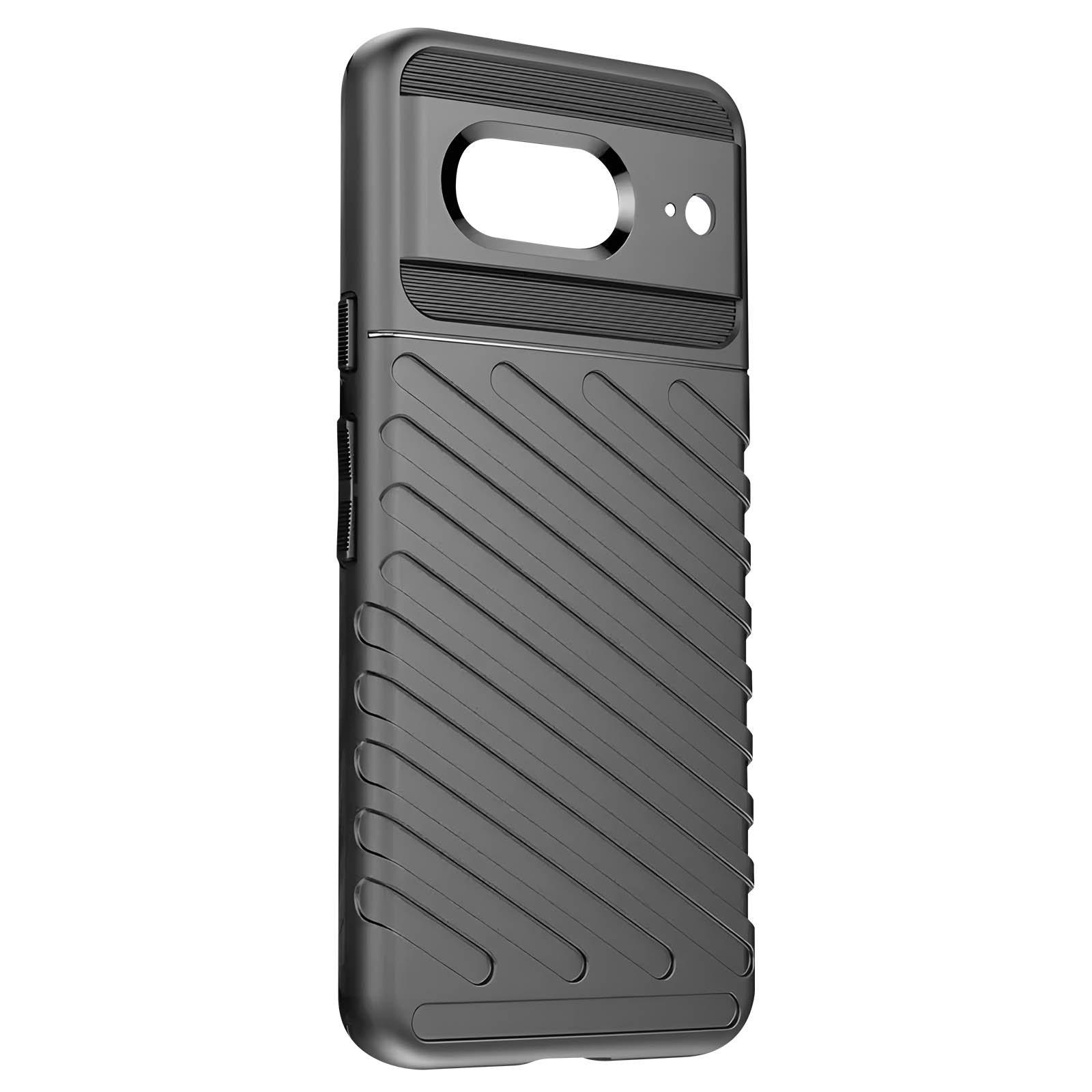 Avizar  Coque souple Google Pixel 8, Noir 