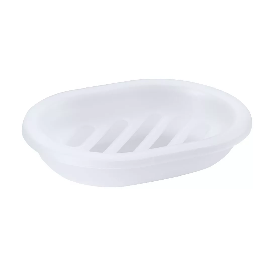 Diaqua - Portasapone Trend Frosted bianco transparente, One Size, Blanco
