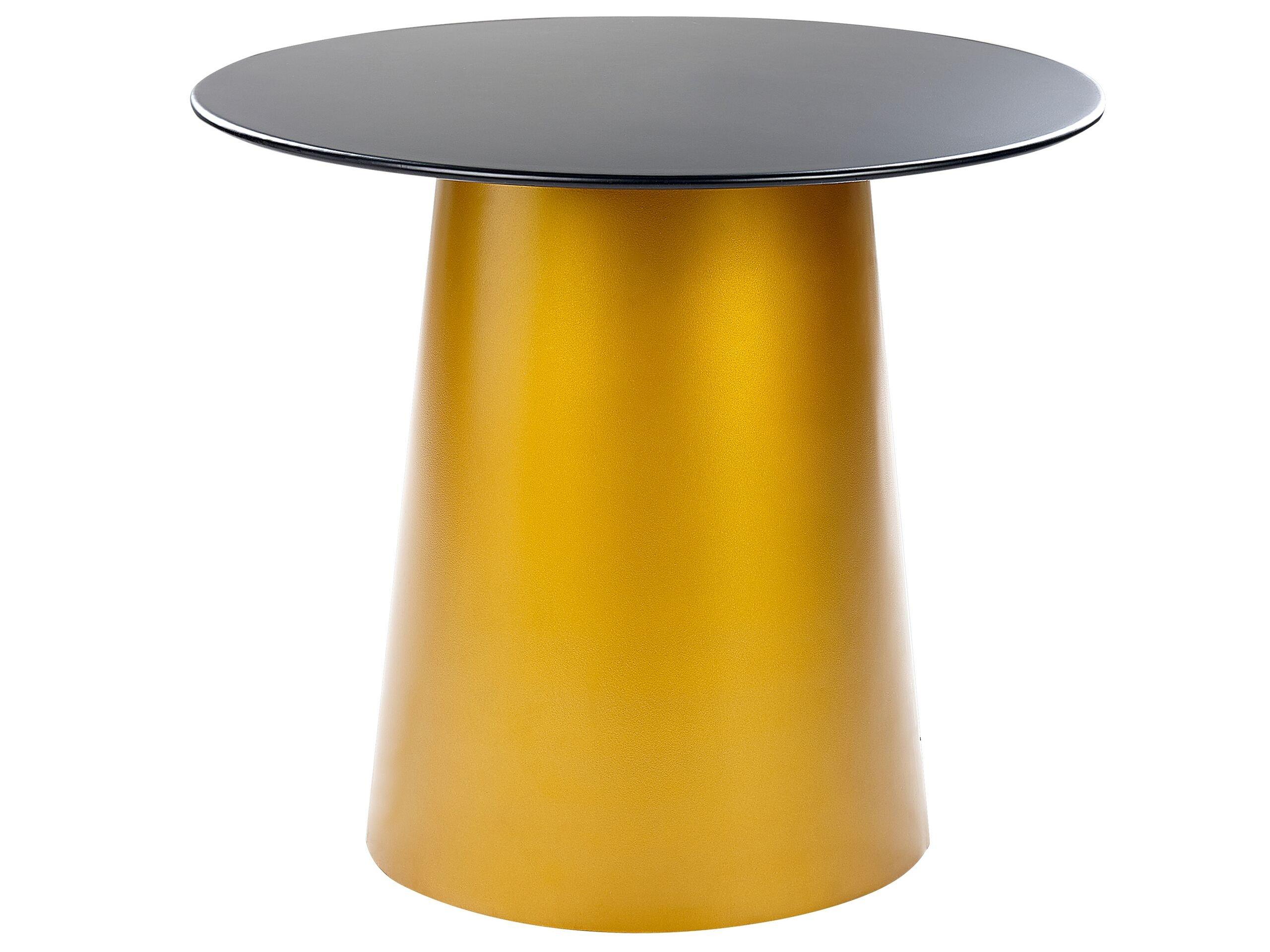 Beliani Table d'appoint en Métal Glamour KERANG  