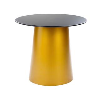 Beliani Table d'appoint en Métal Glamour KERANG  