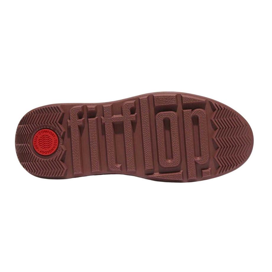 fit flop Bottes d'hiver Fmode en daim avec talon plat  