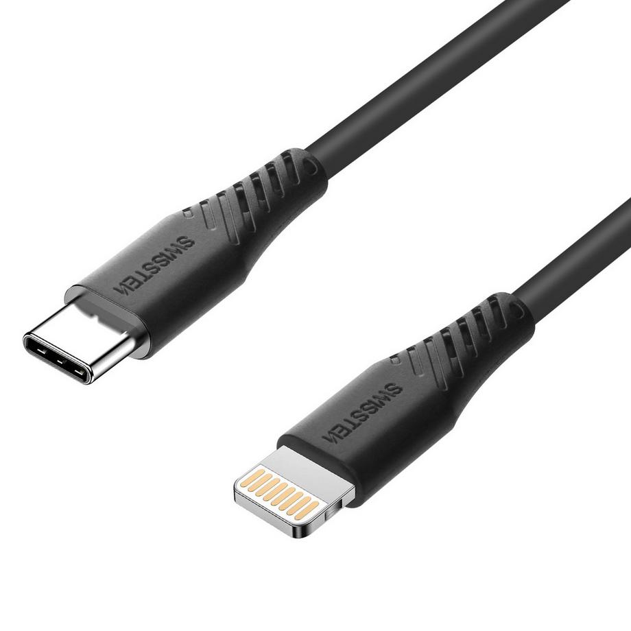 SWISSTEN  Câble USB C vers iPhone Souple Swissten 