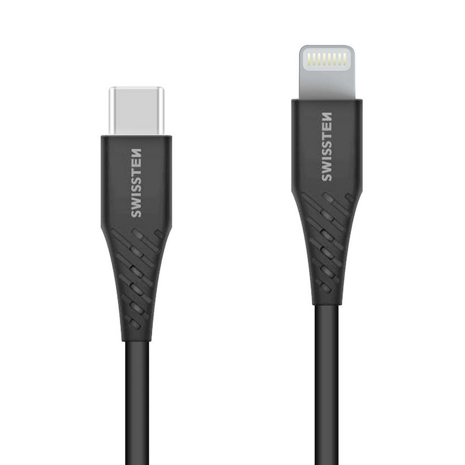 Câble USB C vers iPhone Souple Swissten