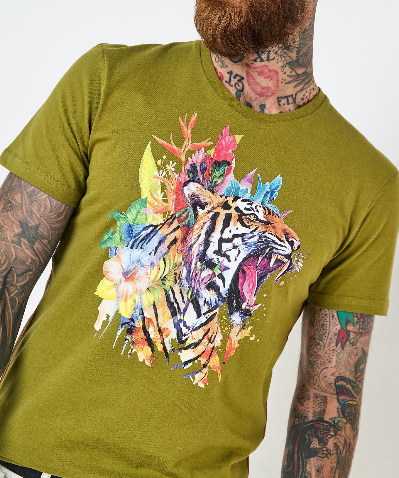 Joe Browns  T-Shirt Graphique Tigre Fleuri 