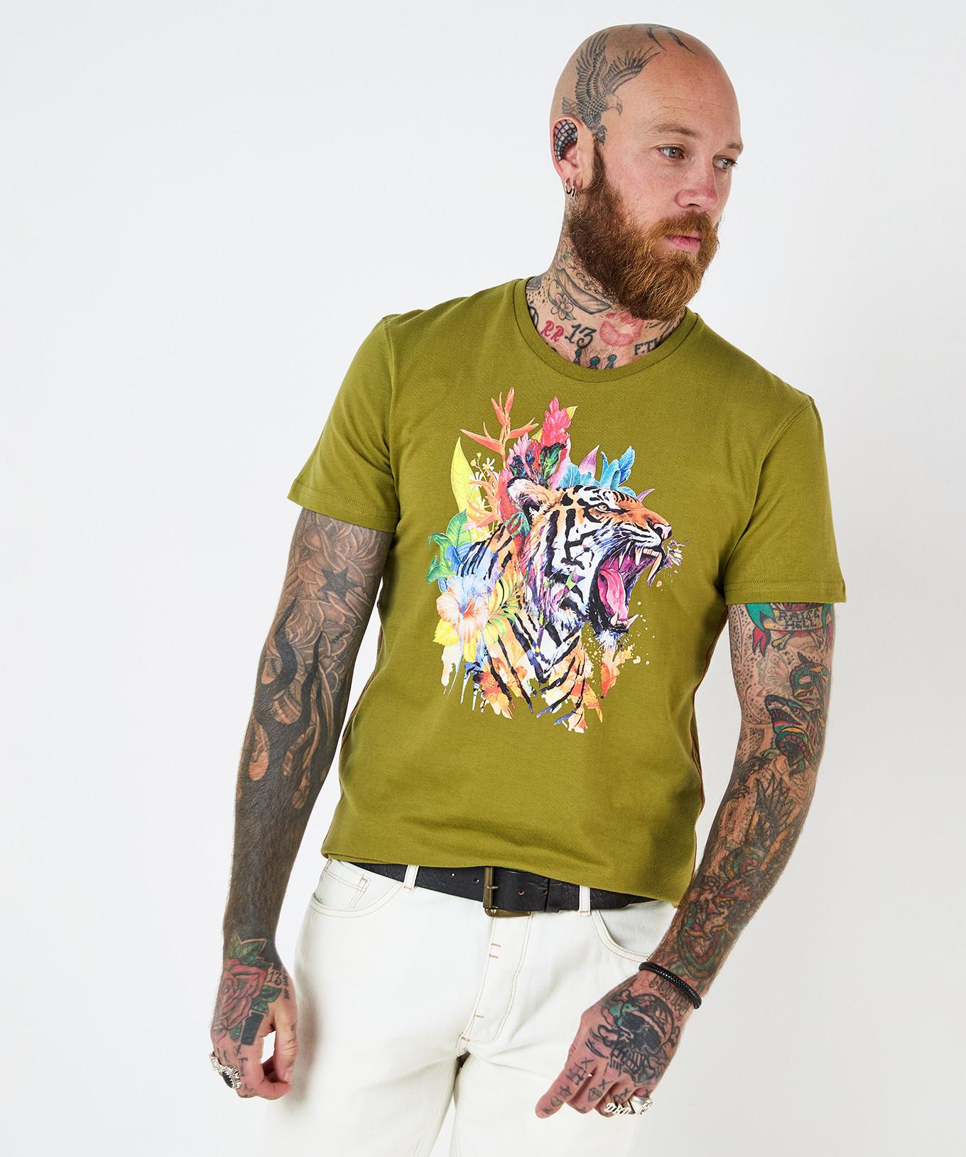 Joe Browns  T-Shirt Graphique Tigre Fleuri 