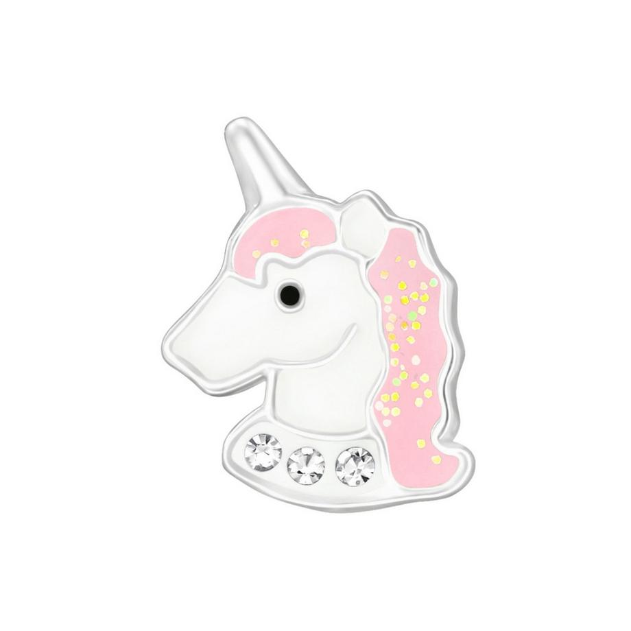 Maxte  Puces d'eilles Licne Premium  en  Sterling avec    et Émail ( Résine   ) 