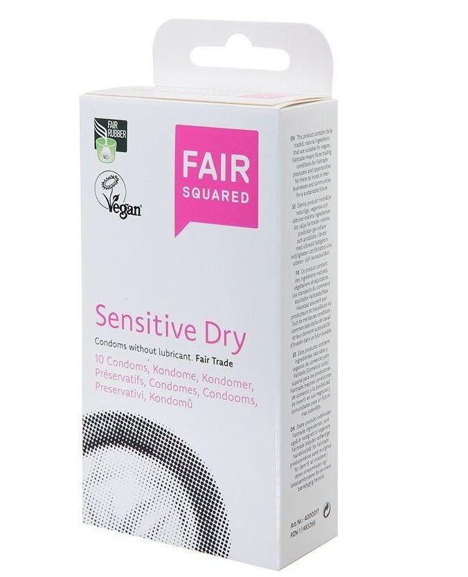 Fair Squared  FAIR SQUARED Kondom Sensitive Dry vegan (10 Stk) 