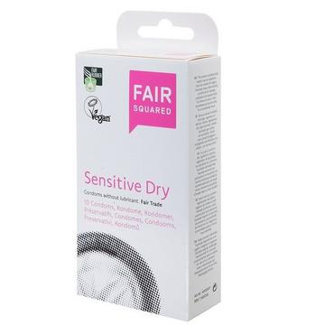 FAIR SQUARED Préservatif Sensitive Dry vegan (10 pcs)