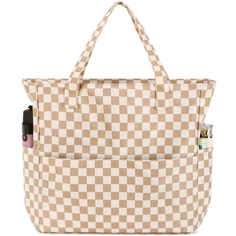 Große Strandtasche mit Reißverschluss