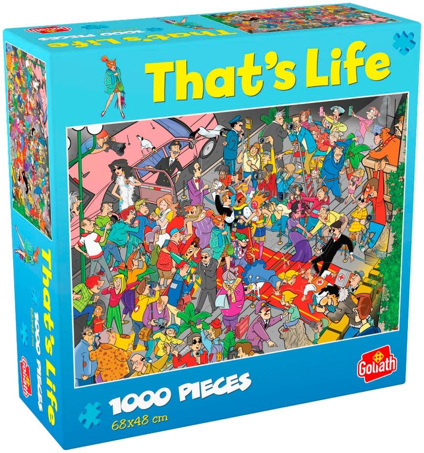 Goliath  Puzzle That's Life Roter Teppich (1000Teile) 