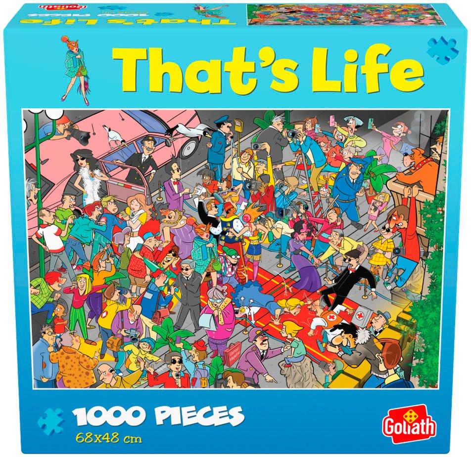 Goliath  Puzzle That's Life Roter Teppich (1000Teile) 