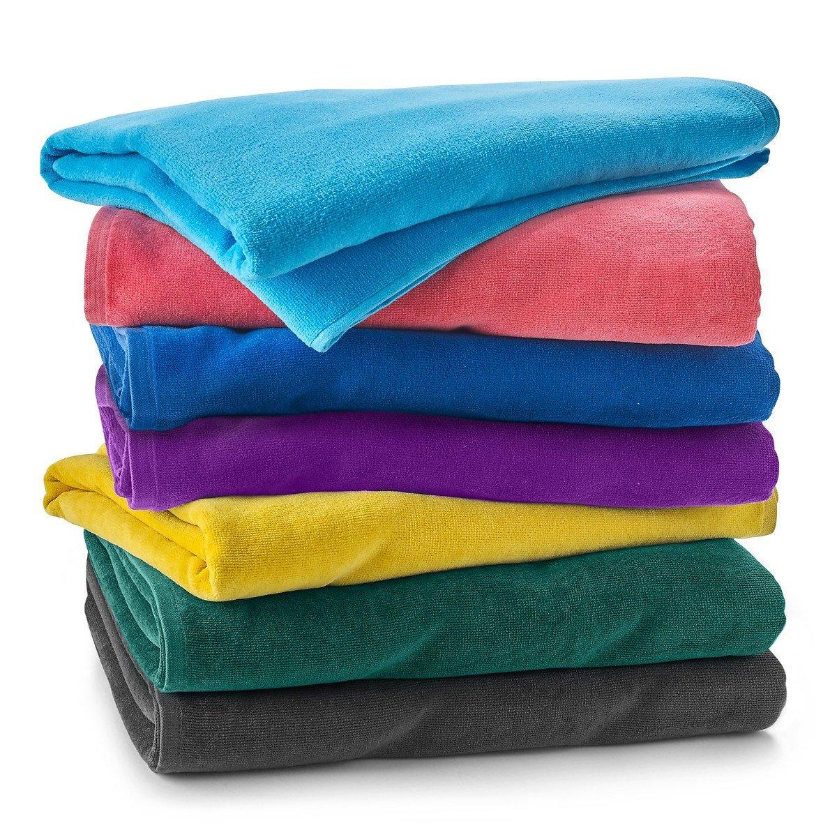 La Redoute Intérieurs Drap de plage velours 420 g/m²  