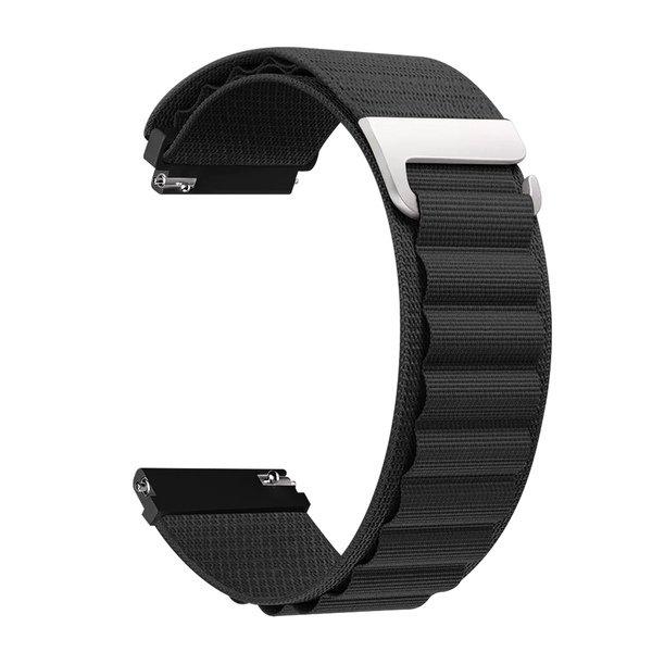 Avizar  Bracelet Nylon Noir Huawei Watch GT3 Pro 